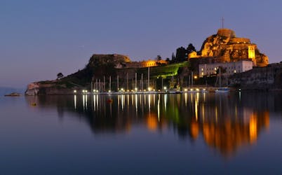 Guided tour of Corfu Town by night with cruise on a pirate ship